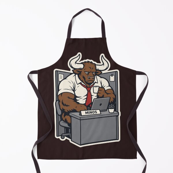 Item preview, Greek Mythology Corporate Minotaur Cubicle Office Grind Labyrinth designed and sold by KungPowUnicorn.