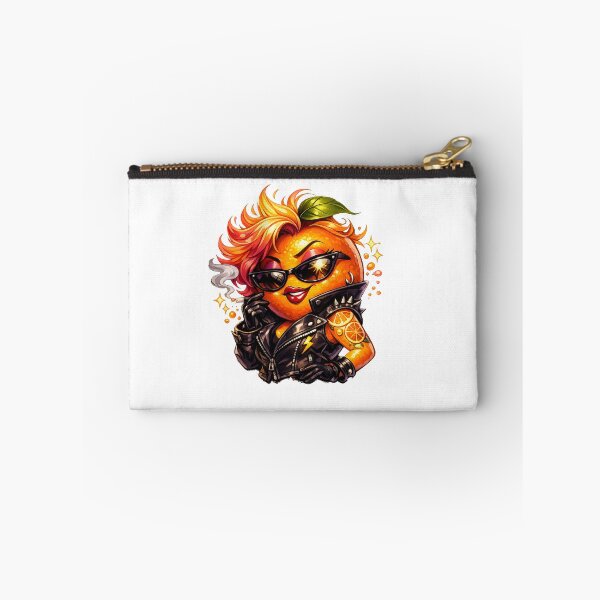 Item preview, Rebel Orange Pastel Kawaii Rock Attitude Fruit Art designed and sold by Sommium .