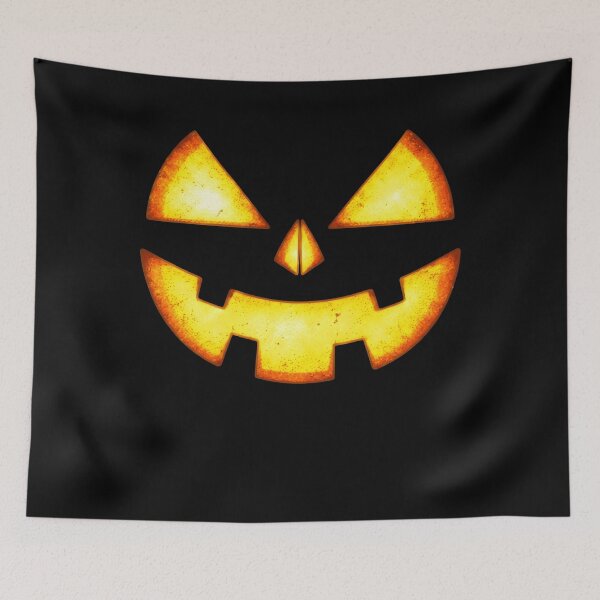 Item preview, Retro Pumpkin Face Jack O Lantern Halloween Spooky Vintage Graphic designed and sold by ArtbySunRaeer.