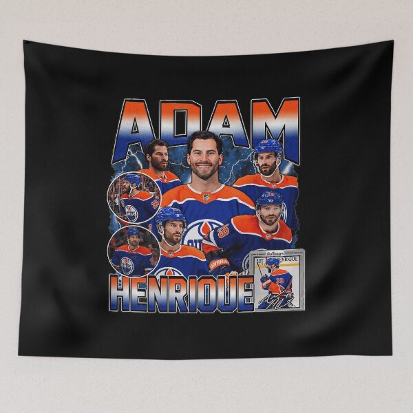 Item preview, Adam Henrique Edmonton Oilers Retro Vintage Hockey  designed and sold by DawnSand162545.