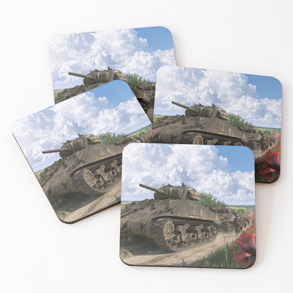 Item preview, WW2 Shermans Along The Country Road designed and sold by Skyframe Aviation.