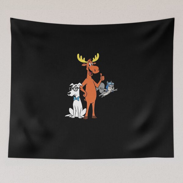 Item preview, Funny Cartoon Moose Full Body Retro Character Tee #771 designed and sold by shawn-muse.