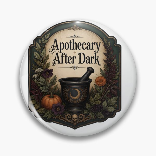 Item preview, Apothecary After Dark Botanical Apothecary Sign designed and sold by RoyesButler.
