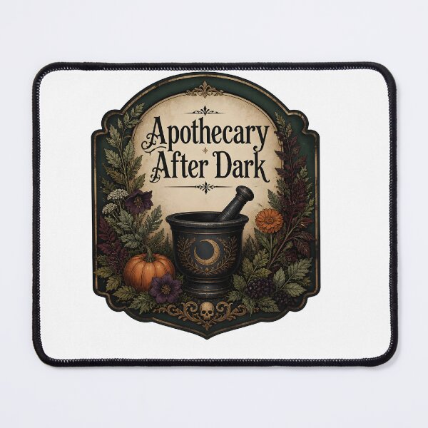 Item preview, Apothecary After Dark Botanical Apothecary Sign designed and sold by RoyesButler.