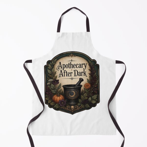 Item preview, Apothecary After Dark Botanical Apothecary Sign designed and sold by RoyesButler.