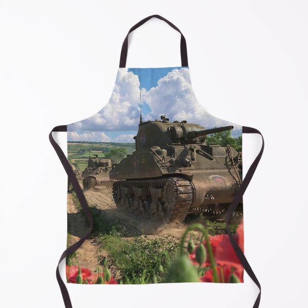 Item preview, Sherman Tanks Among The Poppies designed and sold by Skyframe Aviation.
