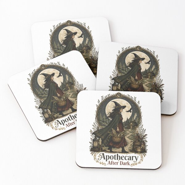 Item preview, Apothecary After Dark Herbalist on the Woodland Path designed and sold by RoyesButler.