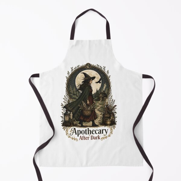 Item preview, Apothecary After Dark Herbalist on the Woodland Path designed and sold by RoyesButler.