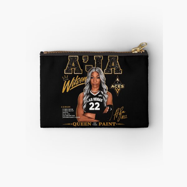 Item preview, A'ja Wilson 'Queen of the Paint' Las Vegas Aces WNBA designed and sold by TaylorJo632106.
