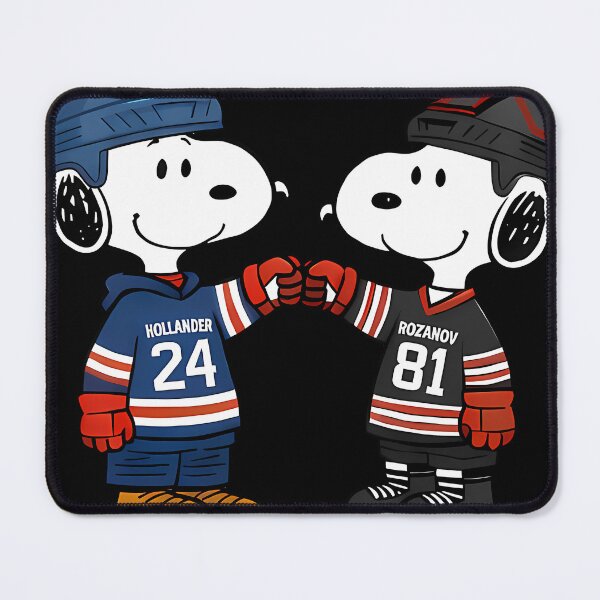 Item preview, Snoopy Heated Rivalry Hollander Rozanov Love Queer Hockey designed and sold by BestBash.