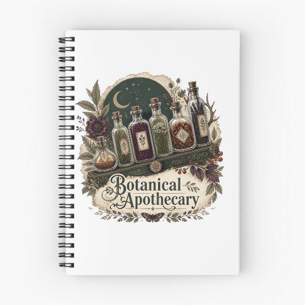 Item preview, Botanical Apothecary Vintage Potion Shelf designed and sold by RoyesButler.