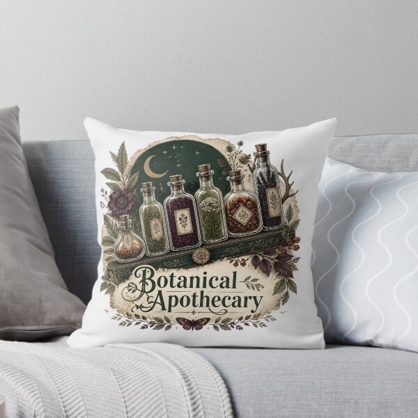 Item preview, Botanical Apothecary Vintage Potion Shelf designed and sold by RoyesButler.