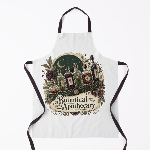 Item preview, Botanical Apothecary Vintage Potion Shelf designed and sold by RoyesButler.