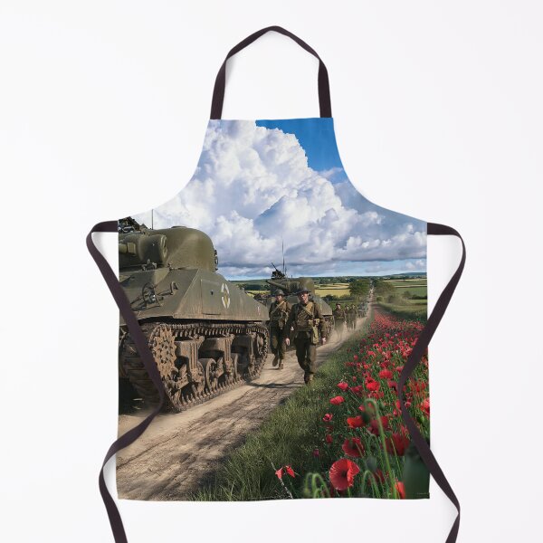 Item preview, WW2 Armoured Column Through The Poppies designed and sold by Skyframe Aviation.