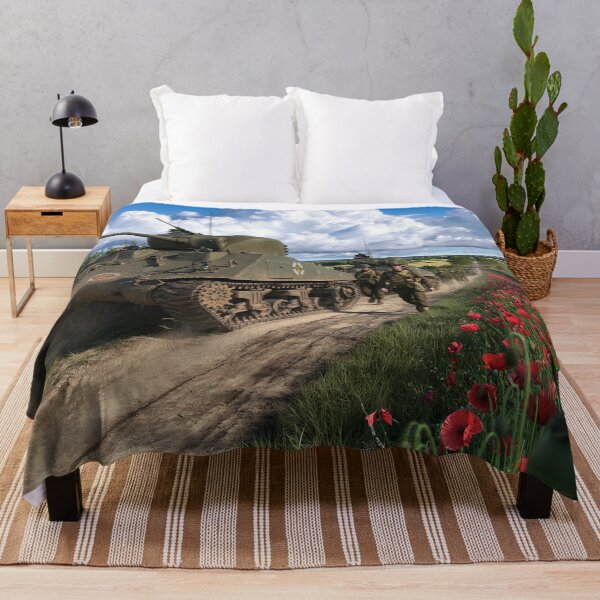 Item preview, WW2 Armoured Column Through The Poppies designed and sold by Skyframe Aviation.