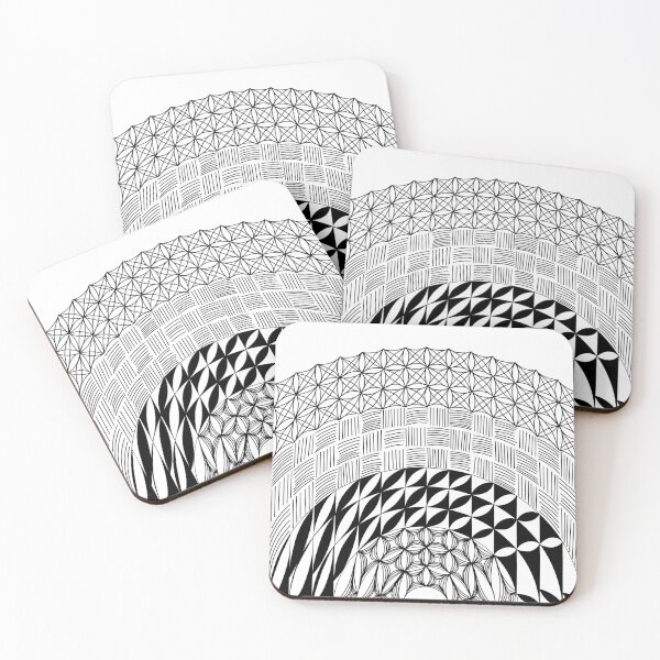 Item preview, Zentangle distorted designed and sold by Mohes-art.