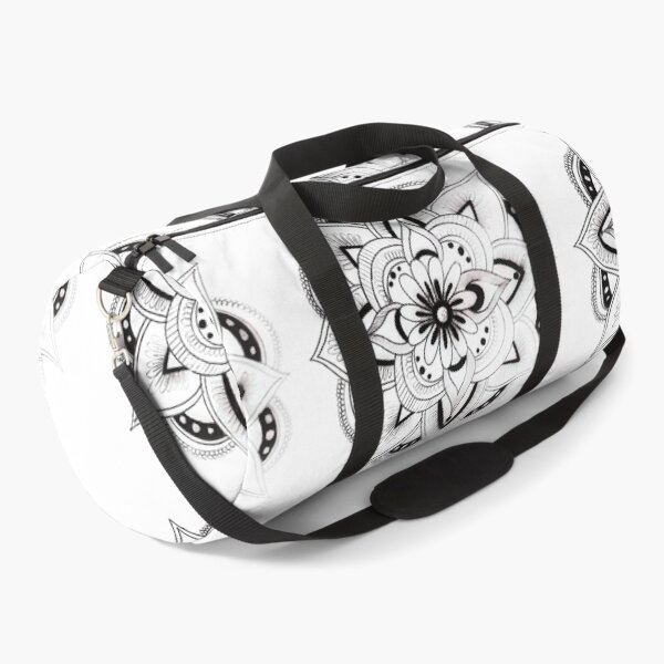 Item preview, Hand-Drawn Symmetrical Floral Mandala Art designed and sold by Alaakadry800.