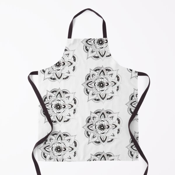 Item preview, Hand-Drawn Symmetrical Floral Mandala Art designed and sold by Alaakadry800.