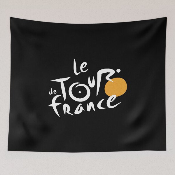 Item preview, Le Tour De France Cycling Race Typography Art designed and sold by semangatterus.