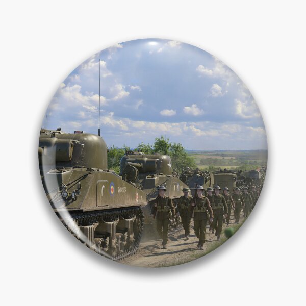 Item preview, Tanques Sherman, Camino del Recuerdo designed and sold by Skyframe Aviation.