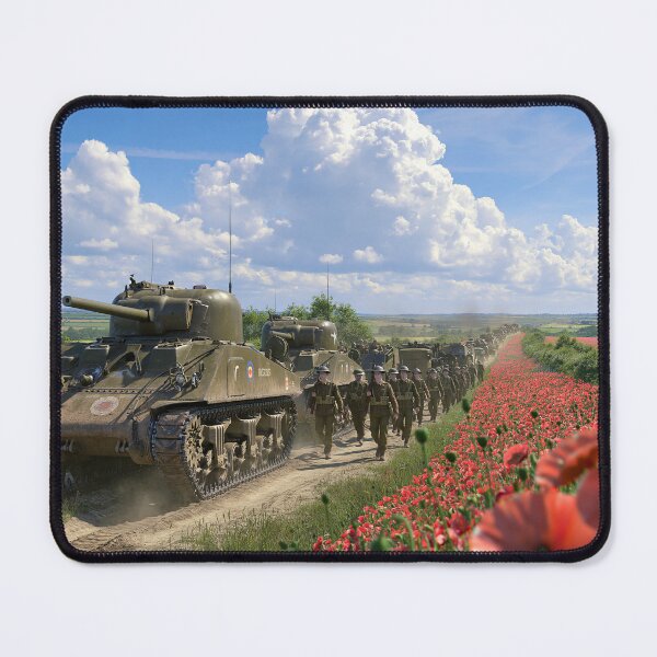 Item preview, Sherman Tanks Road Of Remembrance designed and sold by Skyframe Aviation.