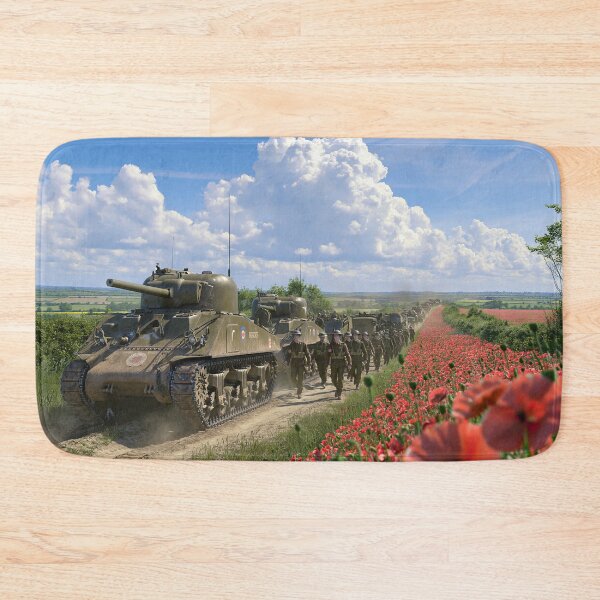 Item preview, Sherman Tanks Road Of Remembrance designed and sold by Skyframe Aviation.