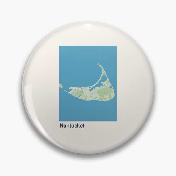 Artikelvorschau, Minimalistische Kartenkunst von Nantucket entworfen und verkauft von MapsNerd.