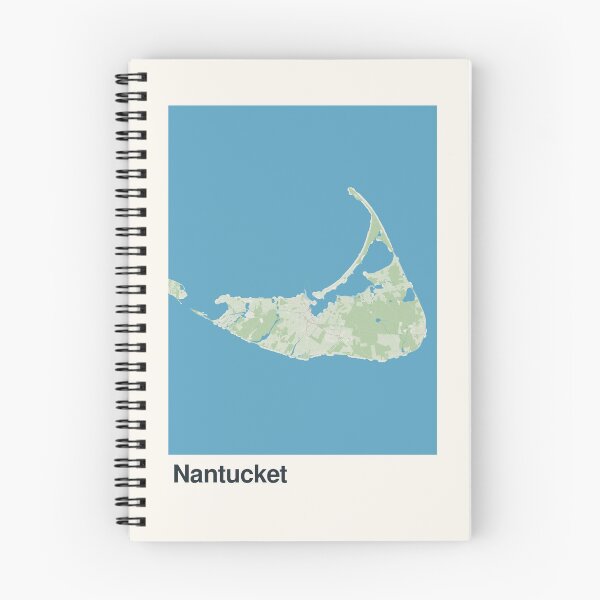 Item preview, Nantucket Minimalistic Map Art designed and sold by MapsNerd.