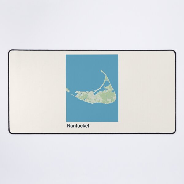 Item preview, Nantucket Minimalistic Map Art designed and sold by MapsNerd.
