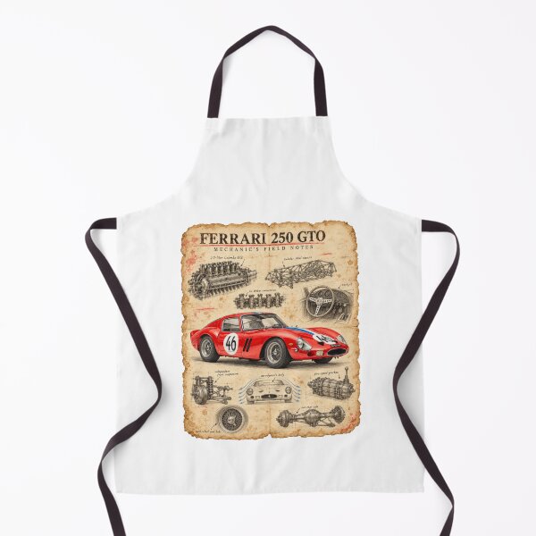 Item preview, Ferrari 250 GTO – Mechanic’s Field Notes designed and sold by Russell Thorne.