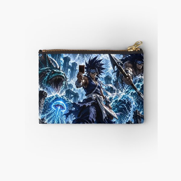 Item preview, Yu-Gi-Oh! Epic Water Duelist and Sea Dragon Anime Battle Artwork designed and sold by Dyan4.