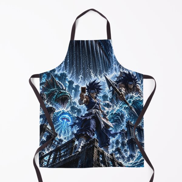 Item preview, Yu-Gi-Oh! Epic Water Duelist and Sea Dragon Anime Battle Artwork designed and sold by Dyan4.