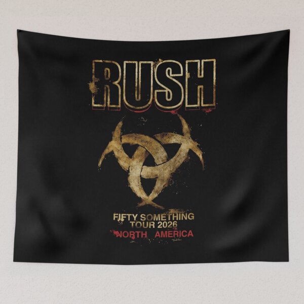 Item preview, Rush Fifty Something Tour 2026 Retro designed and sold by stanonftraut.