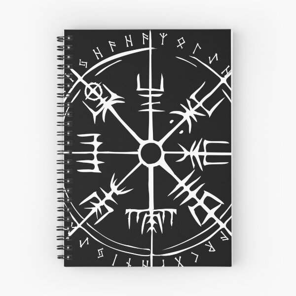 Item preview, Vegvisir Viking Compass with Rune Circle designed and sold by Skoelgrim.