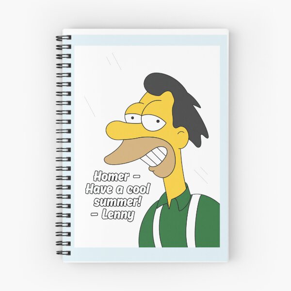 Item preview, Lenny Have A Cool Summer Homer Cartoon designed and sold by OlafZemlak.