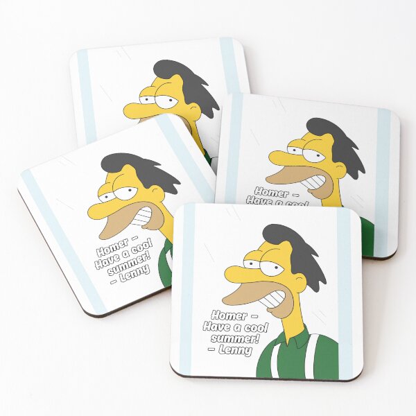 Item preview, Lenny Have A Cool Summer Homer Cartoon designed and sold by OlafZemlak.
