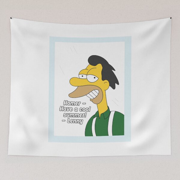 Item preview, Lenny Have A Cool Summer Homer Cartoon designed and sold by OlafZemlak.
