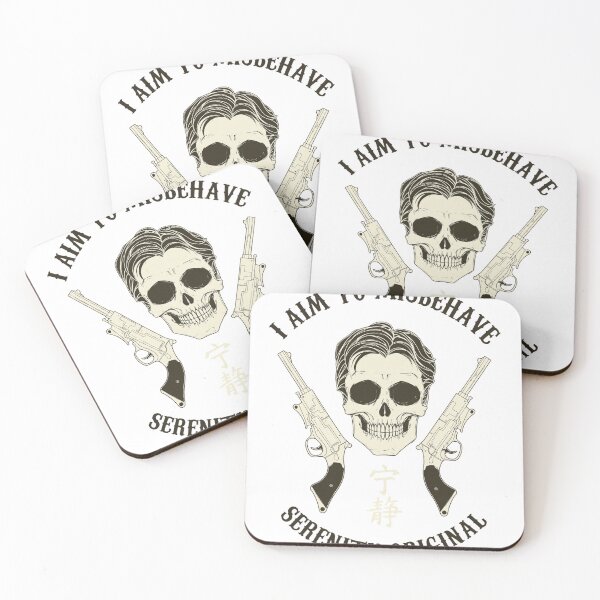 Item preview, Skull Pistols Misbehave Serenity Original Vintage designed and sold by OlafZemlak.