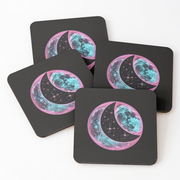 Item preview,  phases of the moon designed and sold by RetroWaveArtCo.