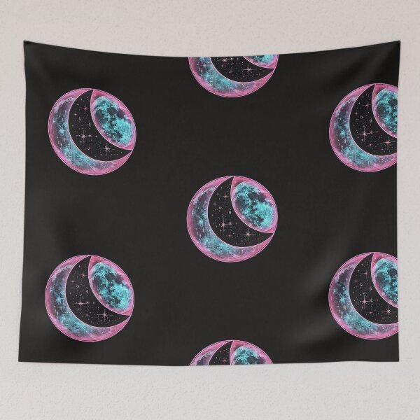 Item preview,  phases of the moon designed and sold by RetroWaveArtCo.