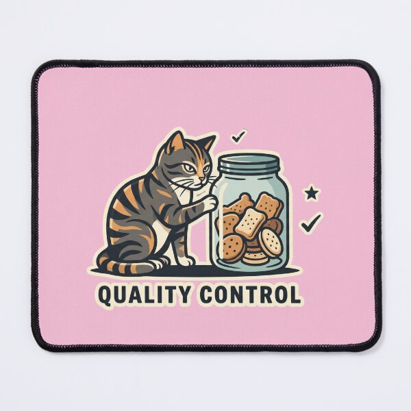Item preview, A tabby cat treat inspector with quality control designed and sold by BiniClicks.