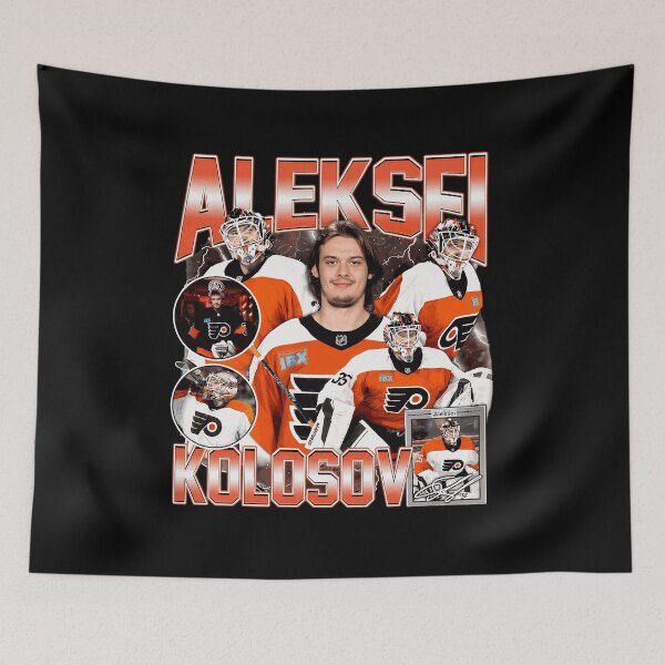 Item preview, Alexei Kolosov Vintage Flyers Hockey Goalie designed and sold by TaylorJo632106.