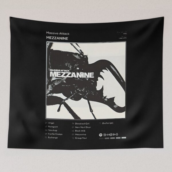 Item preview, Massive Attack - Mezzanine Tracklist Album  designed and sold by locikaelisurm.