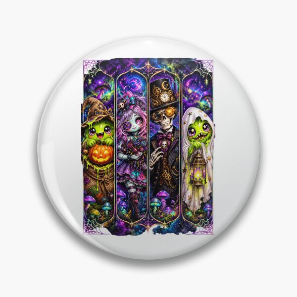 Item preview, Halloween Magical Nights Stained Glass Panels designed and sold by Sovereign Supply Co..