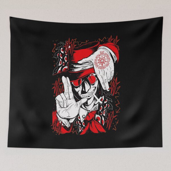 Item preview, Alucard Hellsing Pentagram Vampire Peace Sign  designed and sold by StevenTa601095.