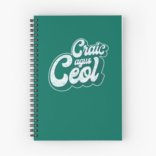 Aperçu de l'œuvre Craic agus Ceol, ambiance amusante et musicale à Gaeilge créée et vendue par unrealindeed.