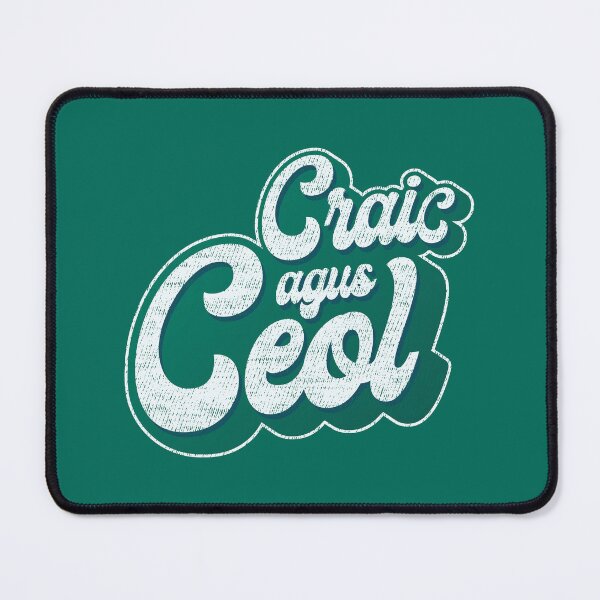 Item preview, Craic agus Ceol fun and music vibe in Gaeilge designed and sold by unrealindeed.