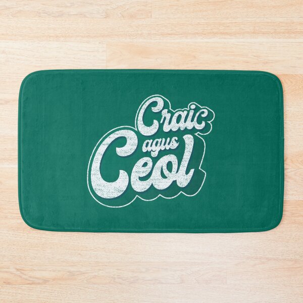 Item preview, Craic agus Ceol fun and music vibe in Gaeilge designed and sold by unrealindeed.