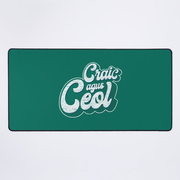 Item preview, Craic agus Ceol fun and music vibe in Gaeilge designed and sold by unrealindeed.