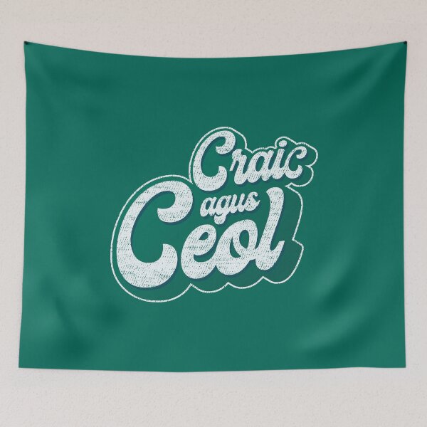 Artikelvorschau, Craic agus Ceol Spaß und Musikstimmung in Gaeilge entworfen und verkauft von unrealindeed.